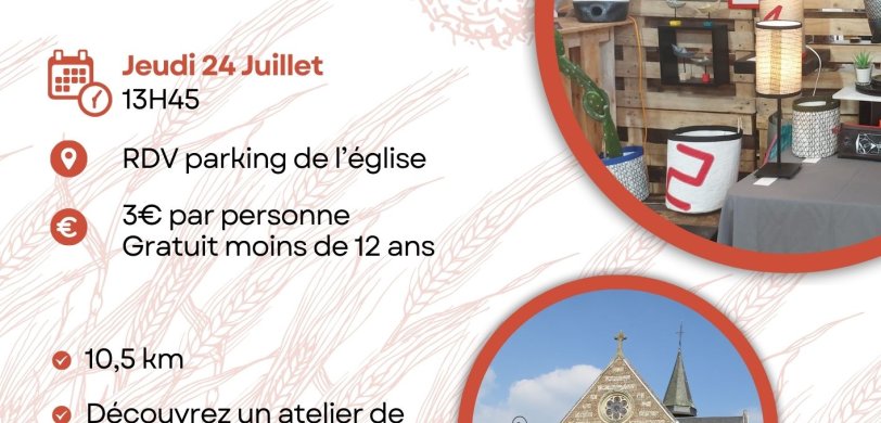 Randonnée découverte de l'atelier Carré Rouge Couture