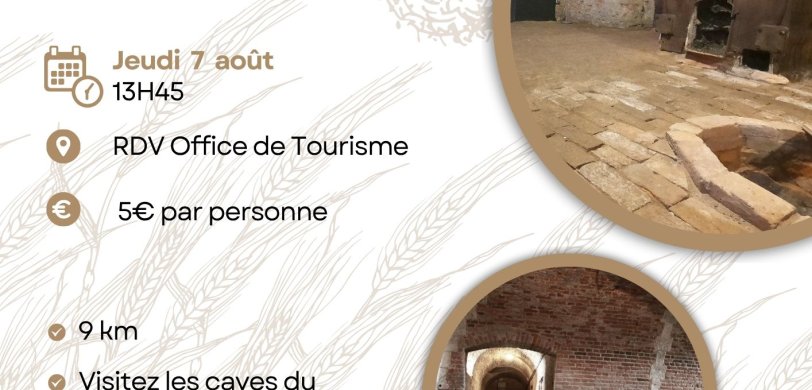 Randonnée découverte des caves du Château de Bosmelet