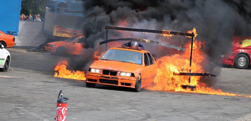 American Motor Show - Cascadeurs à Bruay-la-Buissiere