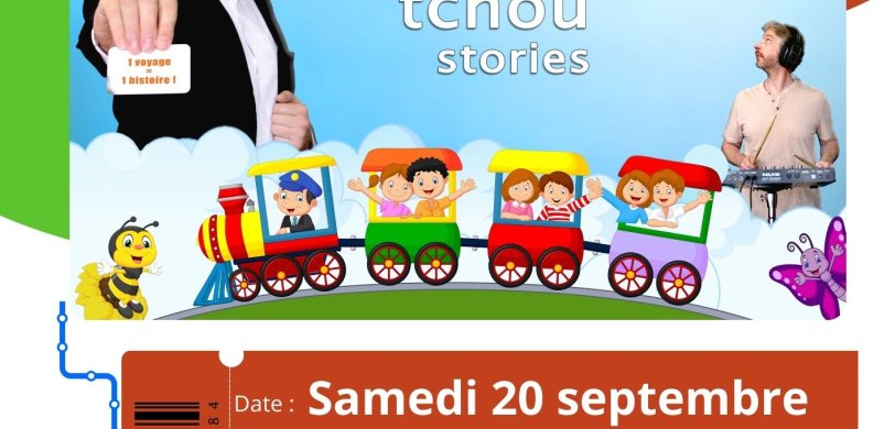 Spectacle jeune public 2-5 ans "Les Tchou-tchou stories" par la compagnie la Boîte Bleue