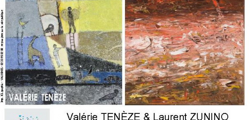 Exposition de Valérie Tenèze et de Laurent Zunino Peintres