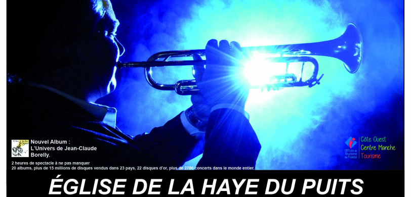 Jean-Claude Borelly et sa Trompette d'Or à La Haye du Puits