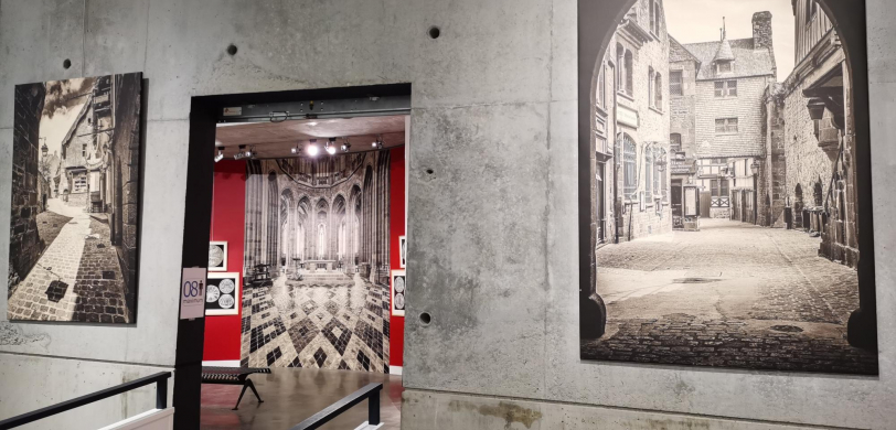 Visite guidée de l'exposition "Le Mont-Saint-Michel désert"