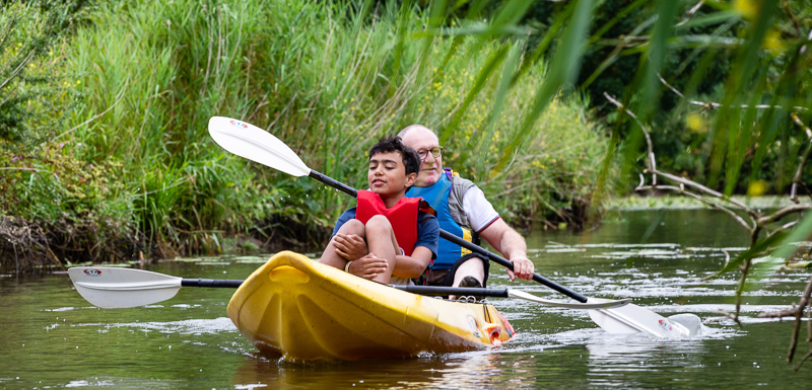 Balade en kayak fin de journée à Neully