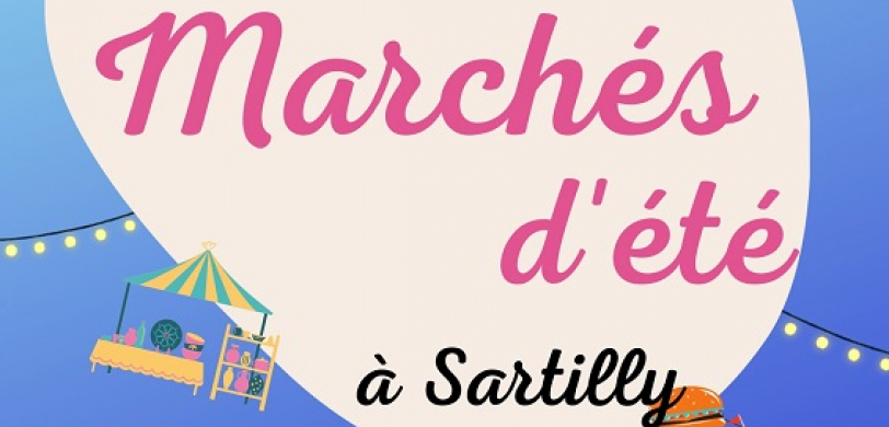 Les marchés d'été à Sartilly